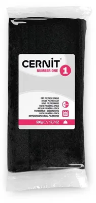 Produktbild von Cernit N°1 500 G Schwarz