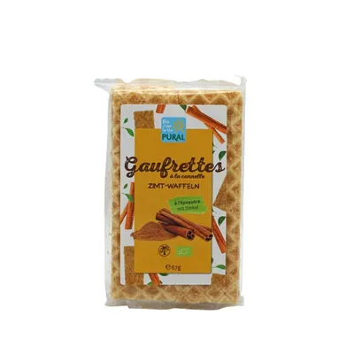 Produktbild von Dinkel Waffeln - Zimt 67g