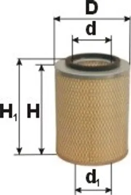 Produktbild von Luftfilter WA30850 - PZL Sędziszów