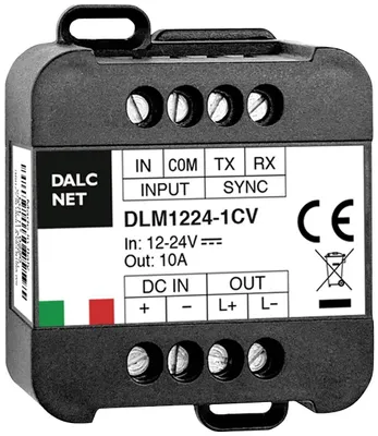 Zdjęcie produktu dla DALCNET 0-10 Volt 1-10 Volt Push-Dimm Ściemniacz rezystancyjny CV 240W 10 A 12V 24V