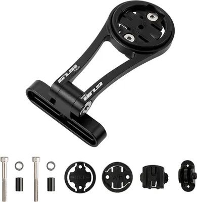Produktbild von Fahrrad Computer Halterung Verlaengern Aluminium Legierung Leichte Einstellbar Fuer Garmin Bryton Cateye Wahoo Fahrrad Computer Halterung