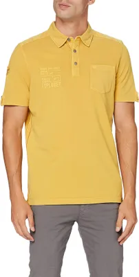 Produktbild von Camel Active, , kurzarm Polohemd Poloshirt, Pique, yellow, 3XL [25054]