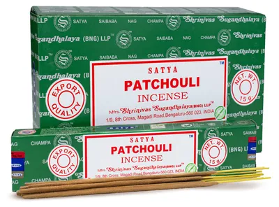 Productafbeelding van PATCHOULI Satya wierookstokjes, 15g