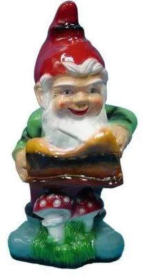 Produktbild von Zwerg Figur Garten Statue Zwerge Skulptur Figuren Skulpturen Dekoration Deko