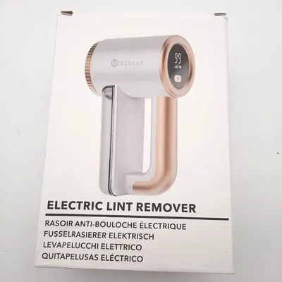 Immagine prodotto di Rasatore elettrico per pelucchi WiredLux - Rimuovi pelucchi ricaricabile per vestiti e mobili - 3 velocità regolabili, lama a 6 lame, indicatore LED, ricarica USB (bianco)