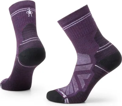 Produktbild von Smartwool Damen Light Cushion Mid Crew Wandersocken purple iris 42-45