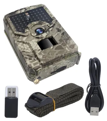 Zdjęcie produktu dla Kamera na podczerwień PR200PRO z obiektywem o rozdzielczości 16 MP do monitorowania dzikiej przyrody, wyposażona w 49 diod podczerwieni 940 nm