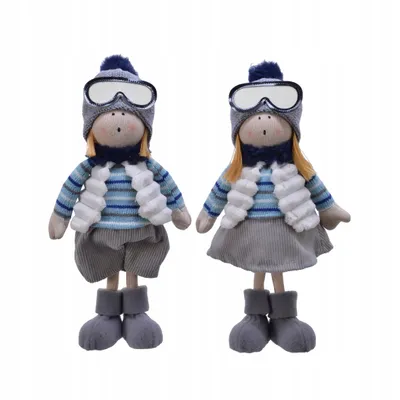 Imagen del producto de Figura navideña, muñeca, 38 cm