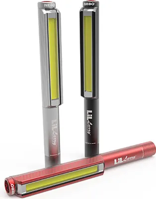 Produktbild von LIL LARRY Power Taschenlampe. 250 Lumen & Roter Blitzmodus, rot
