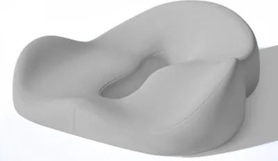 Obrázek produktu pro Patentovaný sedák Cushion Lab pro dlouhé sezení na kancelářské židli, v autě, na invalidním vozíku - extra hustá paměťová pěna pro kyčle, kostrč, kostrč, ischias