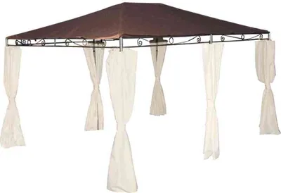 Produktbild von SIENA GARDEN Dachbezug mocca zu Tosca Pavillon 3x4 Meter,