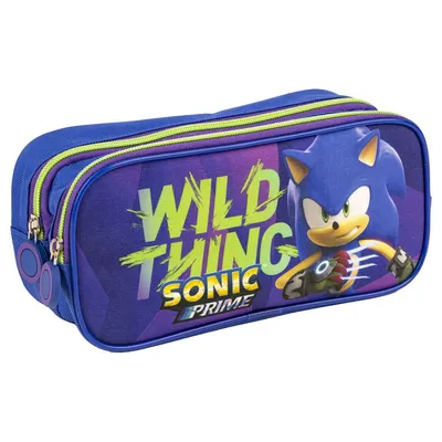Obrázek produktu pro Dvojité víceúčelové pouzdro Sonic Blue 22,5 x 8 x 10 cm