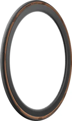 Produktbild von Pirelli P ZERO Race, Straße, Tubeless-Ready-Reifen, Klappbarer Wulst, Bahnradfahren, Schwarz, Braun, 120 TPI
