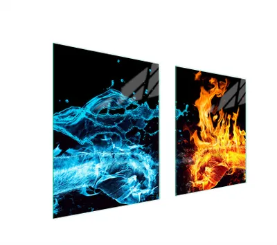 Produktbild von Glasschutzplatte Für Herd 85X52 Fire