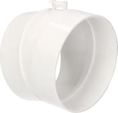 Immagine prodotto di KOTARBAU® Curva 15° Tubo di ventilazione Ø100 mm Tubo dell'aria di scarico Plastica Bianco