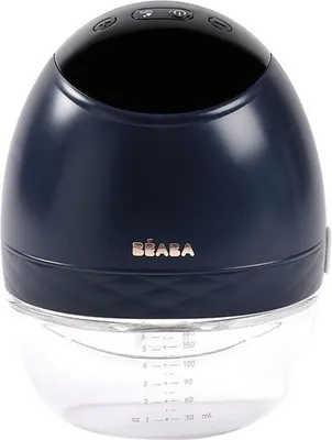 Image de Tire-lait électrique mains libres BEABA, Bleu nuit, Discret