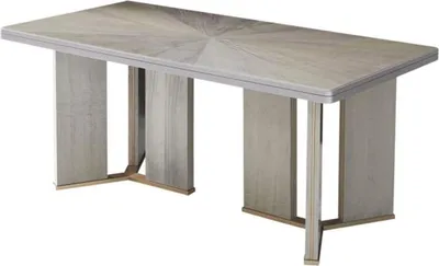 Produktbild von Luxus Tisch Design Esszimmer 200x100cm Esstische Holz Möbel Designer Tische Neu