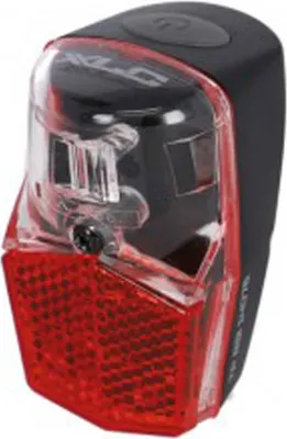 Produktbild von XLC CL-E52 LED-Rücklicht für Schutzblechmontage, batteriebetrieben, schwarz/r...