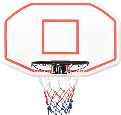 Obrázek produktu pro vidaXL Basketbalový koš bílý 109x71x3 cm Polyethylen