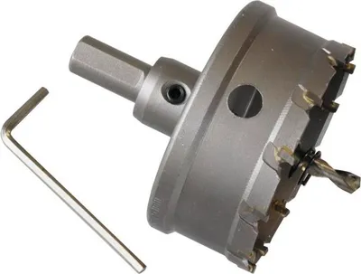 Produktbild von Hartmetall-Schneidefräse, Tassenform, mit Schneiden aus Edelstahl, Durchmesser 100 mm