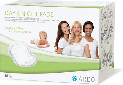 Produktbild von Ardo Day & Night Pads Einweg-Stilleinlagen 60 St