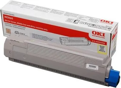Obrázek produktu pro OKI 44059209, 10000 str., Žlutá, 1 kusů