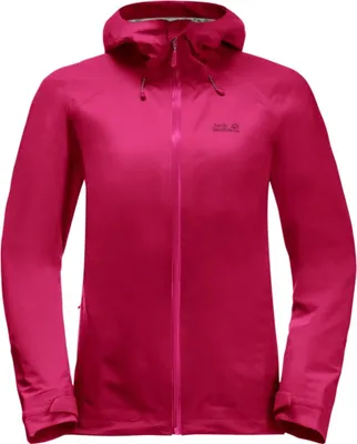 Product shot of a pink jacket.
