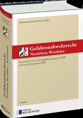 Produktbild von Gefahrenabwehrrecht Nordrhein-Westfalen