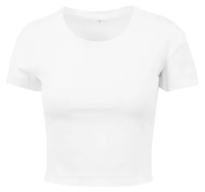Image de Build Your Brand - Haut court pour femme LT2571 (3XL) (blanc)