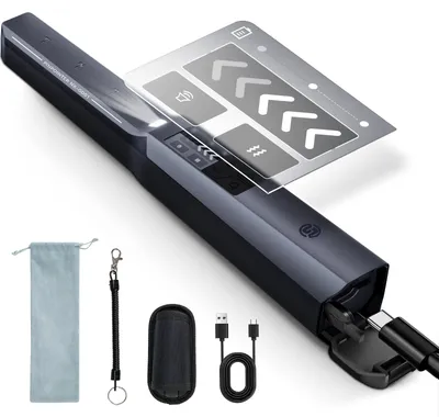 Image de Détecteur de métaux - Modèle NXGD01 - Batterie lithium rechargeable - Étanchéité IP68 - Écran LCD - 4 modes - Pour la recherche d'or - Couleur or