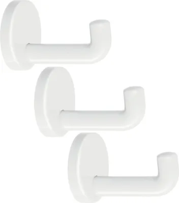 Produktbild von Wandhaken HEWI Tiefe 100mm 3er Set Polyamid reinweiß