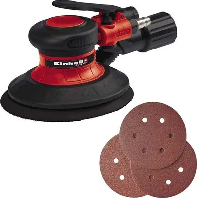 Immagine prodotto di Levigatrice pneumatica da 150 mm per legno, metallo, plastica, a velocità variabile