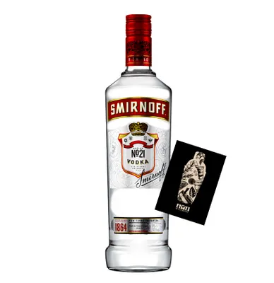 Produktbild von Smirnoff No. 21 Vodka 37,5% Vol. 1L- [Enthält Sulfite]