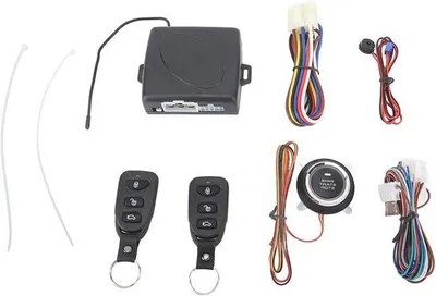 Immagine prodotto di Sistema di allarme per auto con avviamento e spegnimento a distanza, 12 V, universale, antifurto