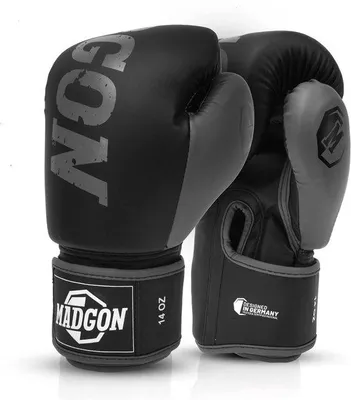 Produktbild von Famanu Boxhandschuhe für Kickboxen und MMA - Hochwertige Schockdämpfung und Tragekomfort mit Tragetasche