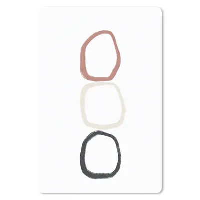 Produktbild von MuchoWow® Mauspad Mousepad Minimalismus - Geometrische Formen - Pastell 18x27 cm - Mousepads - Maus Mat - Pad - Mausunterlage