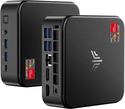 Produktbild von NiPOGi E3B Mini PC,AMD Ryzen 5 7530U,16GB LPDDR4 RAM 512GB SSD ( 6C/12T) Desktop PC, Triple Display, WiFi 6, BT5.2