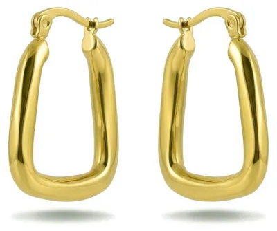 Obrázok produktu pre Oválne pozlátené náušnice Zyrelia Gold VWE260595G