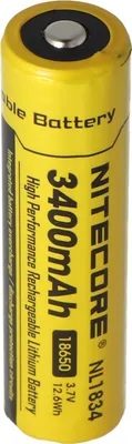Produktbild von Nitecore NL1834 18650 3400mAh 3,7V Akku