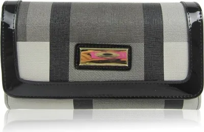 Produktbild von BR-6080 Geldbörse Schwarz/Grau – Stilvoll & Geräumig KP6080