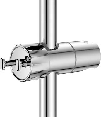 Imagen del producto de Soporte ajustable para ducha de mano, de 16 a 28 mm, con doble gancho, para baño