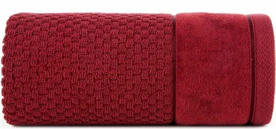 Obrázek produktu pro Eurofirany 427555, 70 x 140 cm, Bavlna, Polyester, Burgundsko, 1 kusů