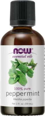 Produktbild von NOW Foods Peppermint Oil, 59 ml, Pfefferminz, Aroma-Diffuser