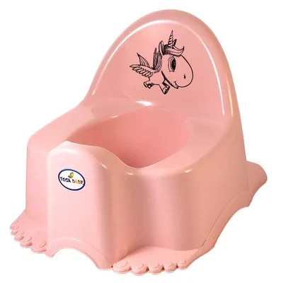 Produktbild von Spielendes Babytöpfchen Einhorn rosa