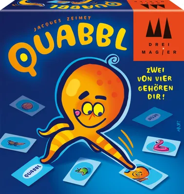 Immagine prodotto di Schmidt Spiele 40898 Quabbl, gioco di carte "Tre Maghi", gioco di carte per bambini