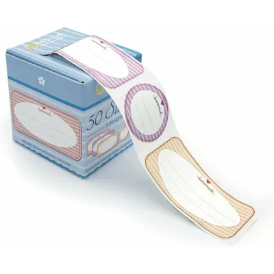 Imagen del producto de AVERY Zweckform, etiquetas autoadhesivas "Hecho en casa", en rollo