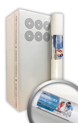Produktbild von NORMVLIES 150 g Renoviervlies glatte Vliestapete 1 Karton 6 Rollen weiß 112,5 m2