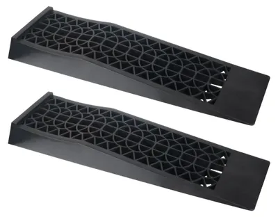 Productafbeelding van Oprijplaat - Kunststof - 70 x 20 x 7 cm - 5 ton - Set van 2 - Voor auto en camper