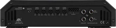 Produktbild von ESX SXE1200.1D, D, 1 Kanäle, 1200 W, 600 W, 10000 Ohm, 0,5%