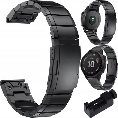Zdjęcie produktu dla Bransoleta Garmin 22Mm - Czarny - Psk114